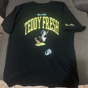 Rick and Morty Teddy Fresh Black T-Shirt
